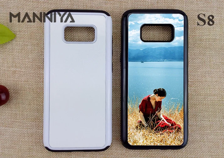 MANNIYA Blank 2D сублимационный ТПУ + ПК 2 в 1 жесткий чехол для Samsung Galaxy S10 S20 Note 9 10 с
