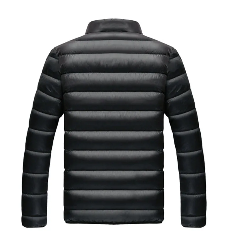M-5XL зимние куртки Для мужчин 2018 новый бренд Повседневное s Парка на пуху хлопковое