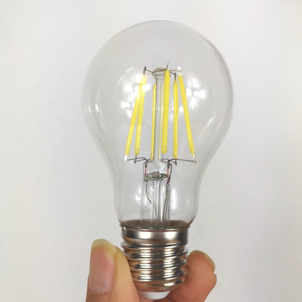 Красивая винтажная Светодиодная лампа накаливания A60 с поворотом на 360 градусов 2
