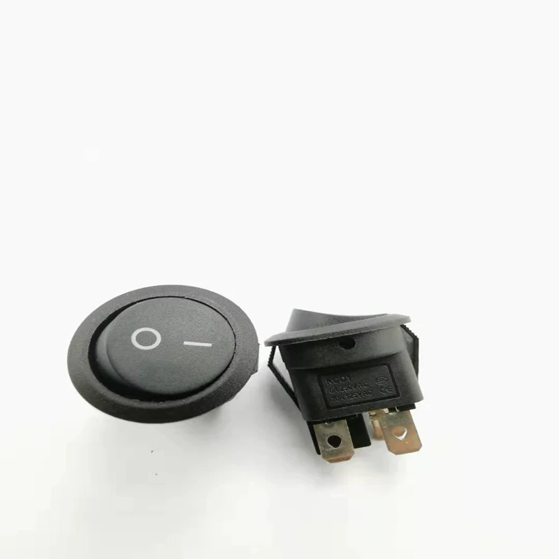 5 шт. 4-контактный переключатель ВКЛ./ВЫКЛ. черный красный кулисный 6 а250 в