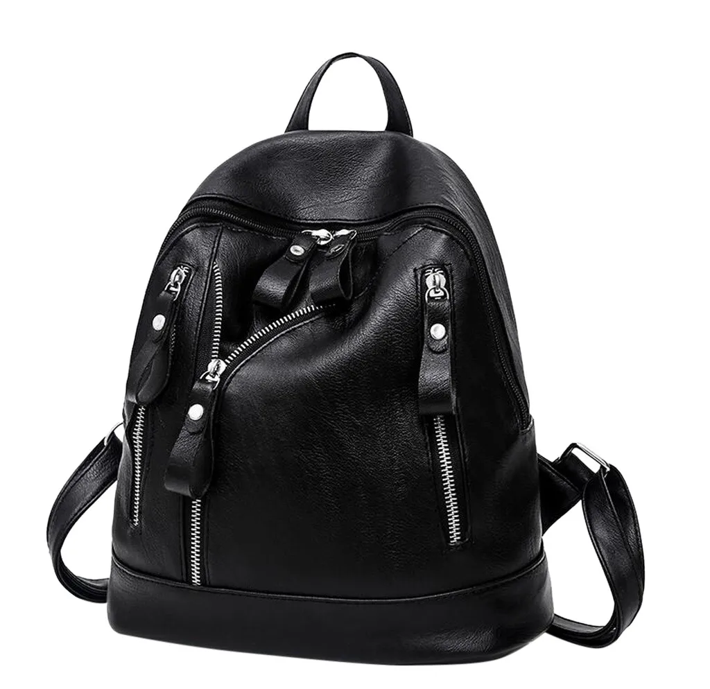 Новинка 2019 модная женская однотонная кожаная сумка на плечо для улицы