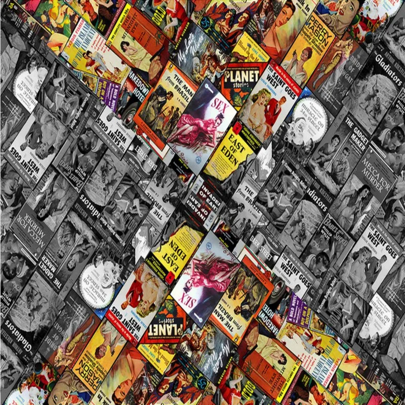 Прямая поставка обои для дома фотообои в европейском и американском стиле