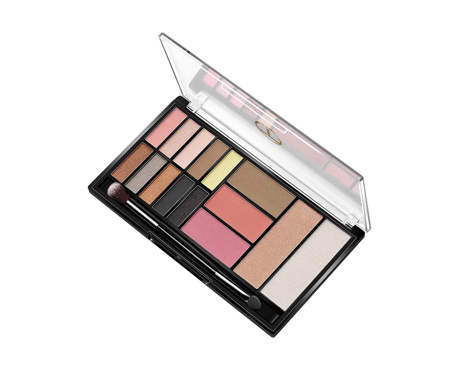 Тени для век Палитра Nudes Smokey Eyes матовые тени блестящие мерцающие пигментные