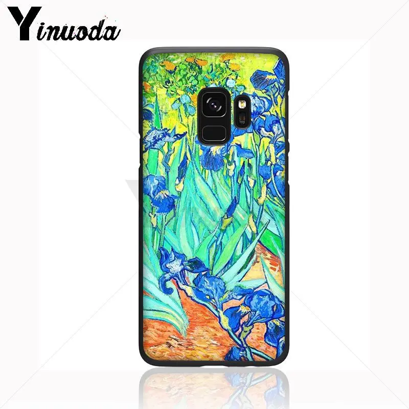 Yinuoda картины маслом Ван Гога на руку люксовый уникальный чехол для телефона с