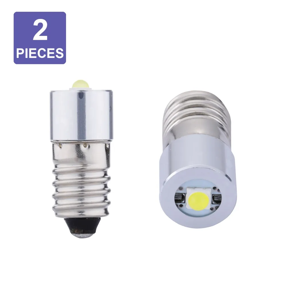 Светодиодная лампа вспышка E10 1 Вт 3 в 7 4 5 6 в|led upgrade bulb|bulb for flashlightcool white |
