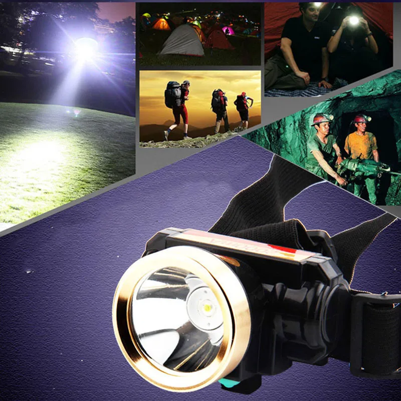 

high powerful LED Headlamp USB rechargeable battery Head Lamp Torch frontal Flashlight linterna Light headlight for Fishing