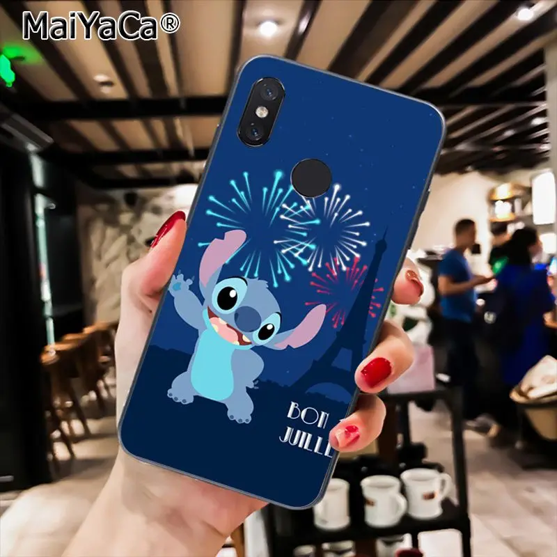 A8 MaiYaCa милый мультфильм, Стич чехол для телефона для Xiaomi Redmi8 4X 6A S2 7A 5A Redmi 5 5Plus Note5 7 Note8pro - Цвет: A8