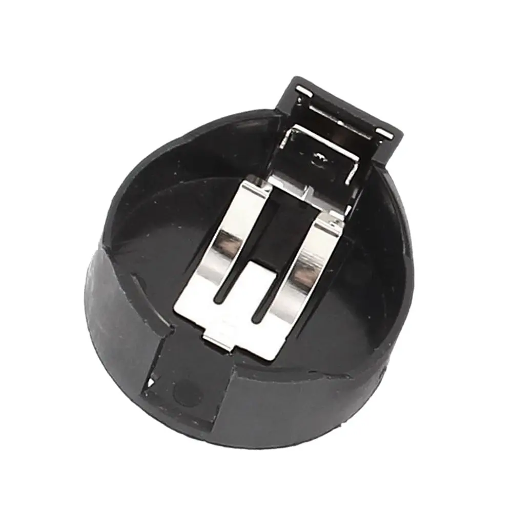 HOT 2pcs монет Кнопка держатель батареи Разъем для CR2477 LIR2477 черный| |