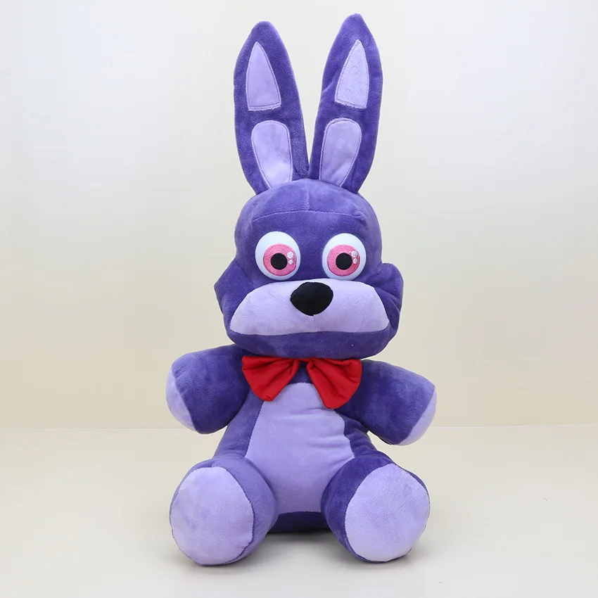7 видов стилей FNAF плюшевые игрушки пять ночей у Фредди 4 медведь Фредди Бонни и Чика Фокси плюшевая игрушка кукла для очки-детский подарок на Рождество - Цвет: Bonnie