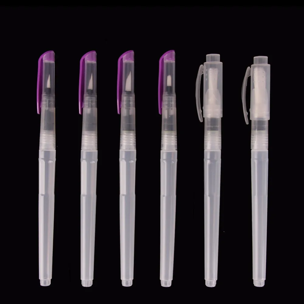 6 шт./компл. горячая Распродажа большая емкость кисть для воды мягкая Акварельная