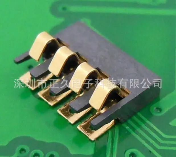 Бесплатная доставка 4P Тип шрапнель разъем мобильного аккумулятора ZJ-4P-2.0PH-3.4H 4PIN