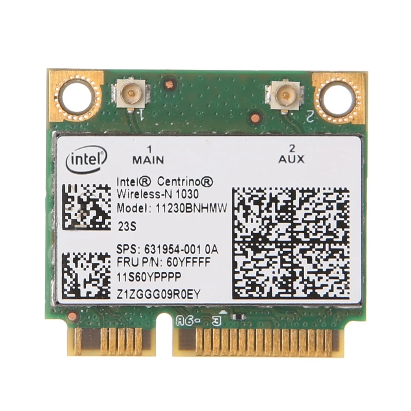 Для Intel Wireless N 1030 11230BNHMW 300M WiFi Bluetooth Mini PCI E комбинированная карта|Сетевые карты| |