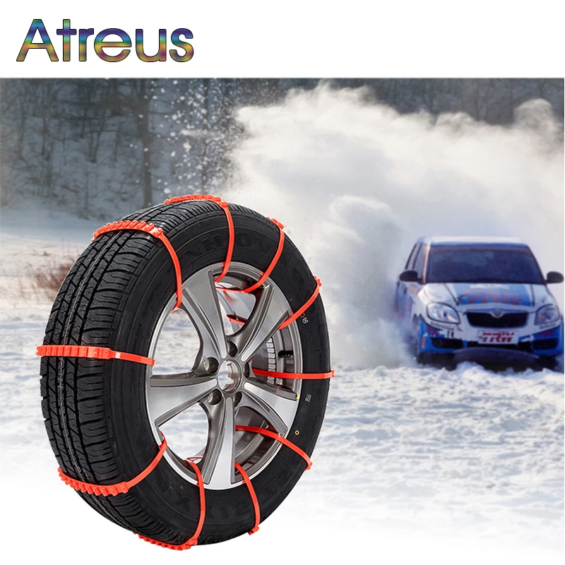 

Atreus 10pcs Winter Anti Slip Snow Chains For Peugeot 307 206 2008 3008 Chevrolet Captiva Cruze Aveo Kia Rio Ceed Sportage 2017