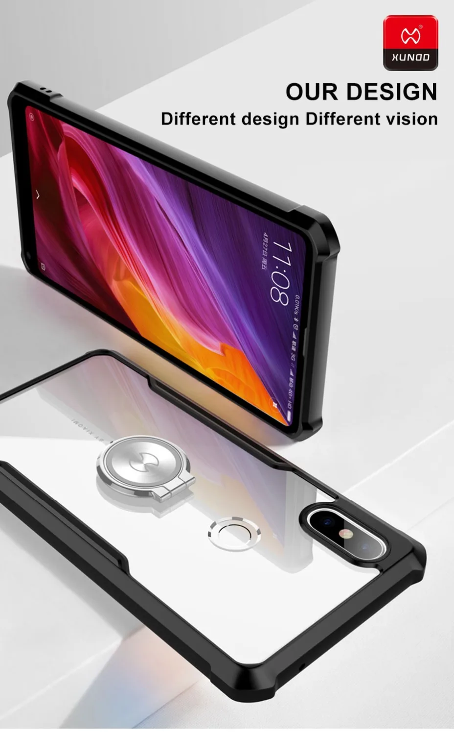 Оригинальный Роскошный прозрачный мягкий силиконовый чехол для Xiaomi mi8 SE Explorer Version
