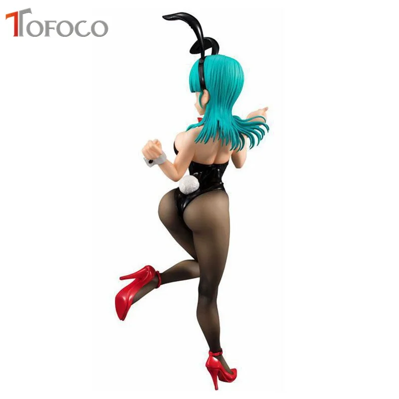 TOFOCO 20 см Фигурки Dragon Ball Z Bulma Bunny Girl Сексуальная аниме фигурка ПВХ новая модель