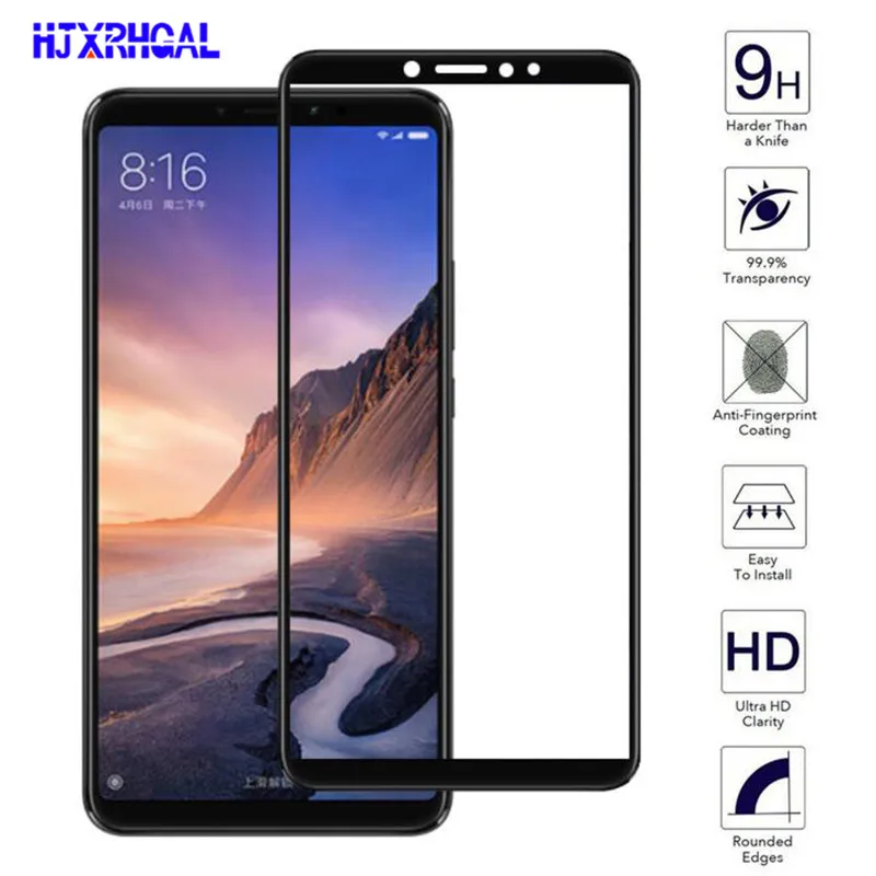 Полное покрытие из закаленного стекла для Xiaomi mi Max 1 2 3/mi Max mi Max2 Max2 Max3 mi Max3 Защитная пленка для экрана