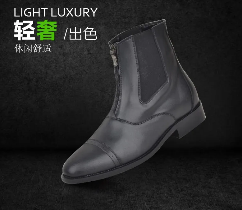 

Сапоги cowhideиз натуральной кожи для мужчин и женщин, сапоги для верховой езды для детей, обувь для верховой езды и верховой езды