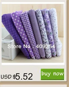 Booksew 7pcs 50cmx50cm Black Cotton Patchwork Fabric For DIY Sewing Quilting Craft Tilda Doll Baby Cloth Textiles