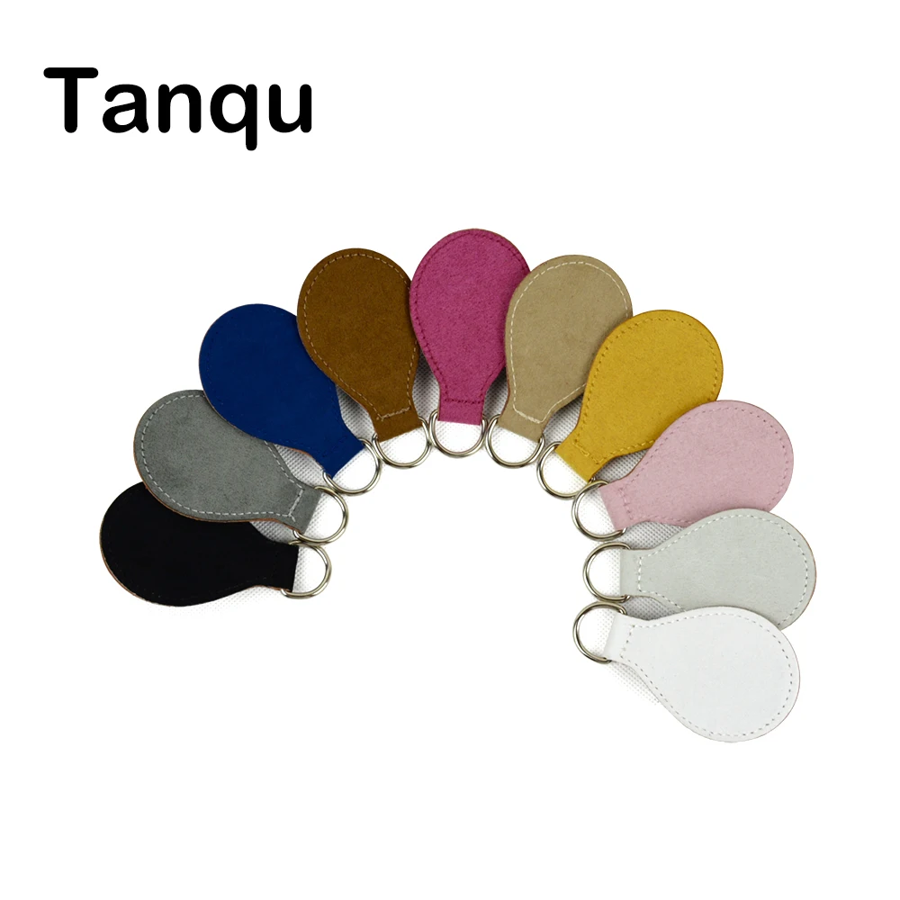 TANQU, новинка, 2 пары, 4 шт., кожа, кашемир, капля, для Obag, ручка, фланелевая, капля, крепление для O, сумка, Obasket, сделай сам, женская сумка