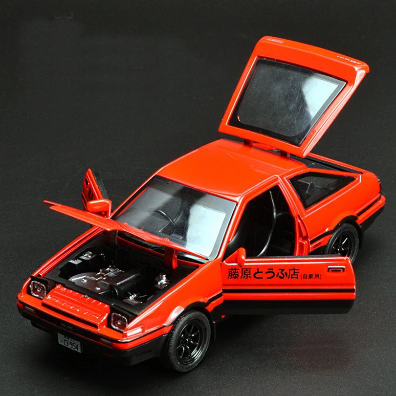 Модель игрушечного автомобиля AE86 в масштабе 1:32 модель из сплава игрушки для