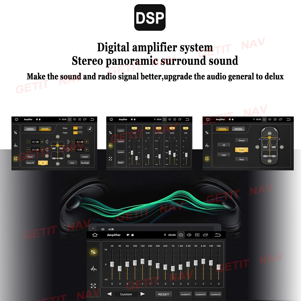 Дополнительная плата за функцию DSP только PX5 4 Гб ОЗУ Android радио подходит| |
