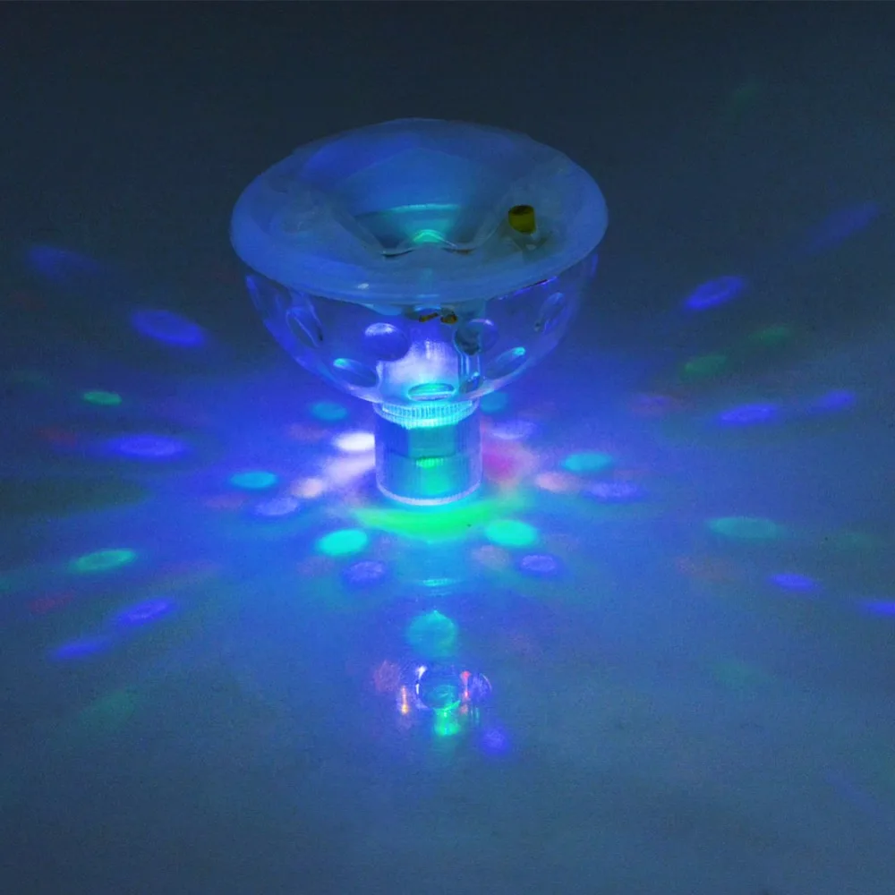 LumiParty RGB светящаяся лампа меняющая цвет для ванной светодиодная дискотеки