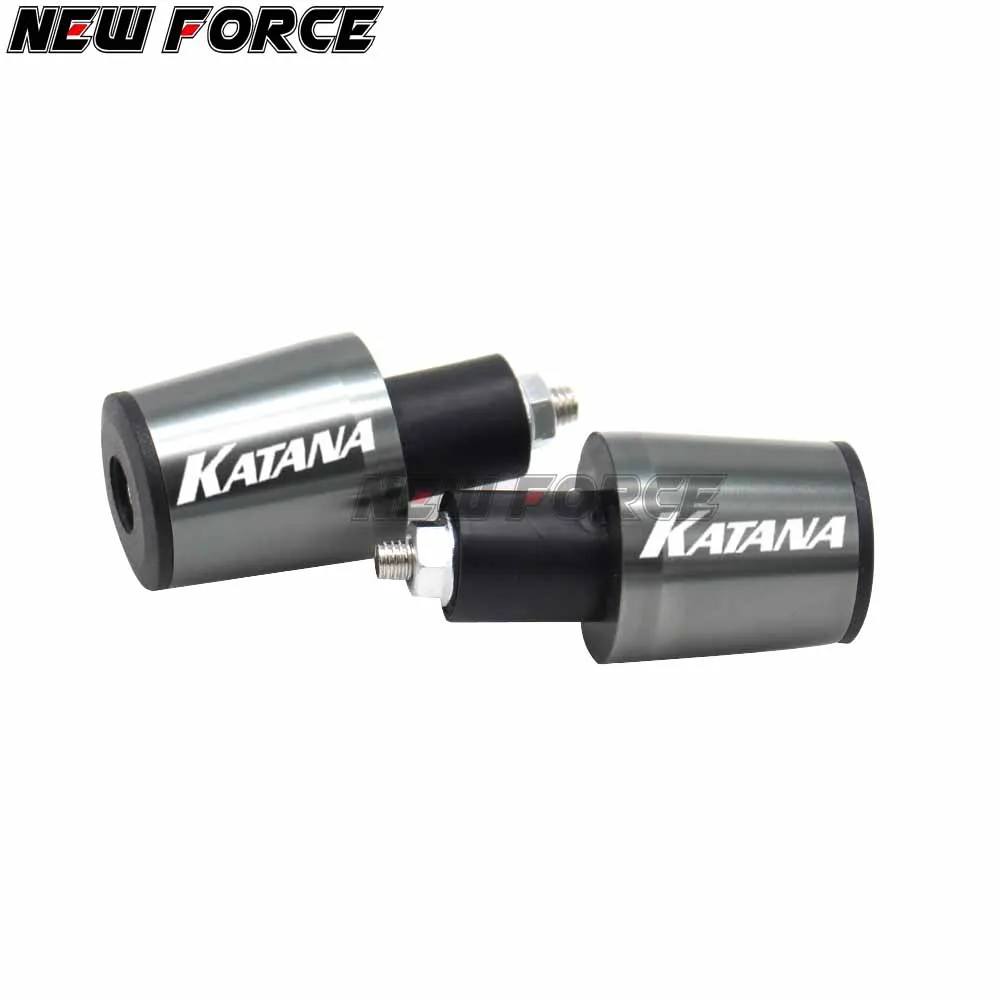 CNC 22 мм ручки для руля рукоятка колпачок торцевые вилки SUZUKI 600/750 KATANA 1998 1999 2000 2001 2002