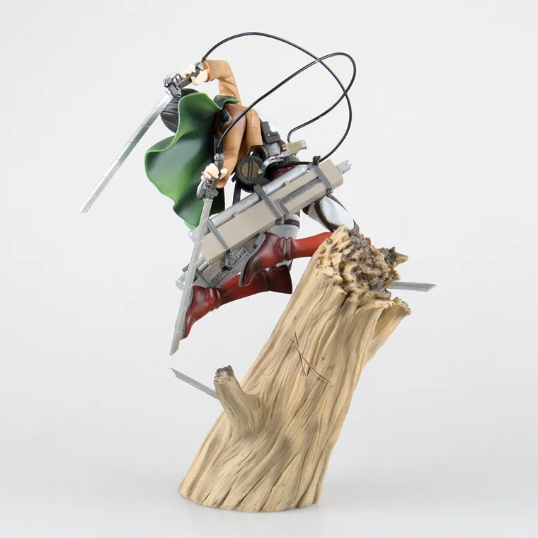 Аниме атака на Титанов Kotobukiya Levi Ackerman ПВХ фигурка модель игрушки | Игрушки и хобби