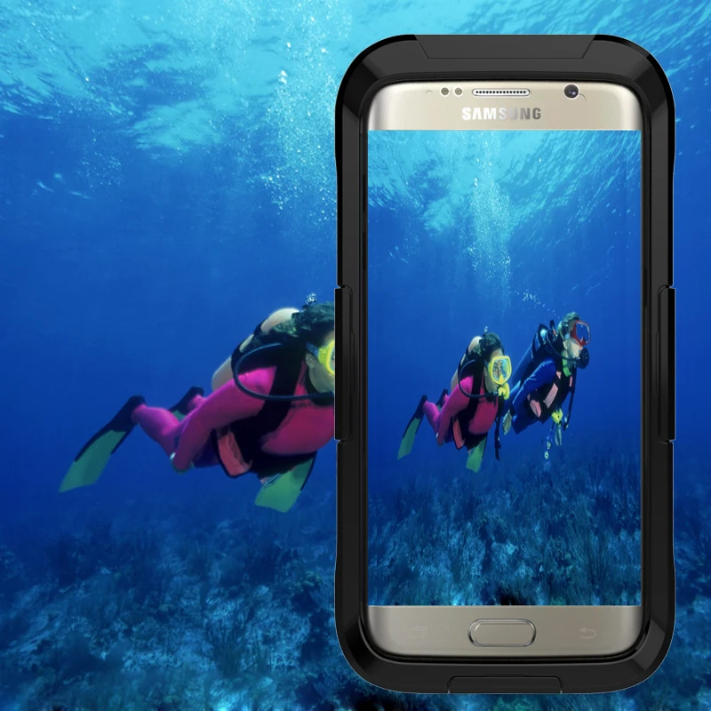 Водонепроницаемый Чехол ударопрочный гелевый для сенсорного экрана Samsung Galaxy S8 S9