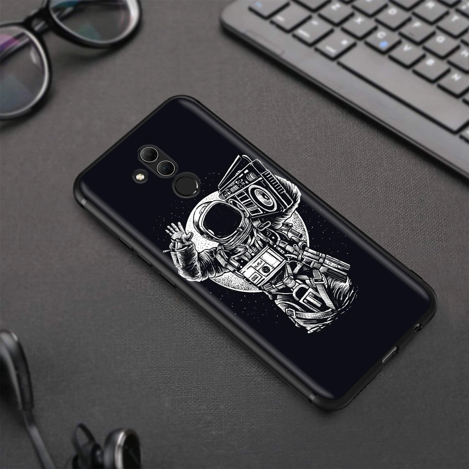 Lavaza Космос любовь Луна астронавт чехол для Huawei Honor 10 9 8 8x 8c 7x 7c 7a Note Nova 3 3i Lite Y9 Y7 Y6 |