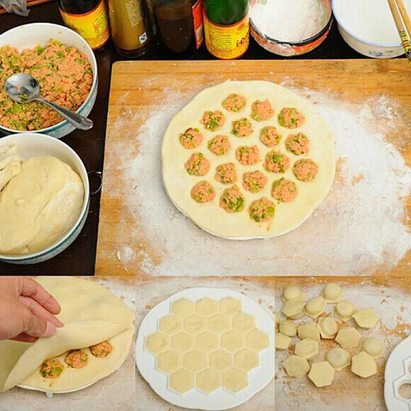 DIY пельменей аксессуар для приготовления ravоли из алюминиевого сплава плесень 37