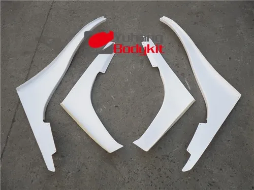 1 комплект FRP Canard из Skyline R32 GTR OEM Стекло волокна переднего бампера ТБО дизайн углеродного волокна Стекло