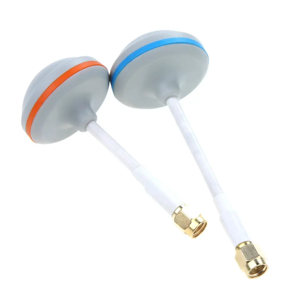 10 шт. 5 8 GHz 2dBi антенна RHCP FPV 86 мм SMA/RP SMA черный/красный/оранжевый для моделей