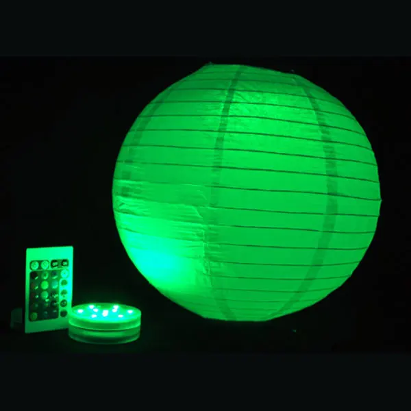 Kopen Gratis Dhl Groothandel Batterij Werkende Afstandsbediening Led Papieren Lantaarn Lichten Chinese Decor Licht Papieren Lantaarn