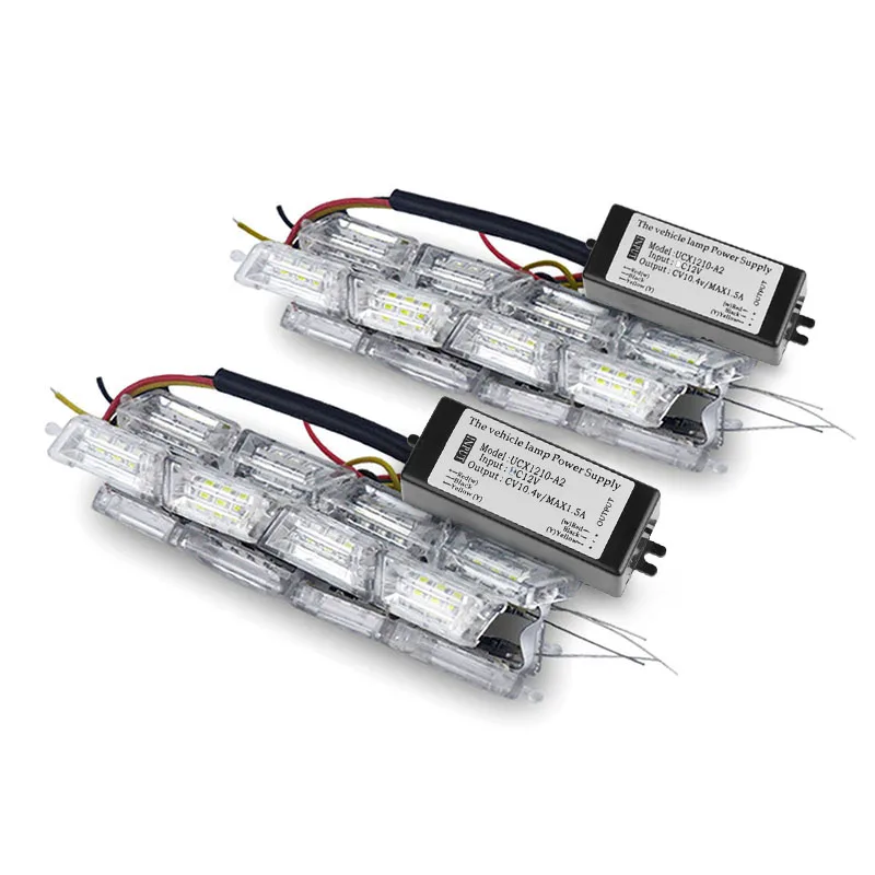 2 шт. автомобилей гибкие горки светодиодный Knight Rider полосы светильник для