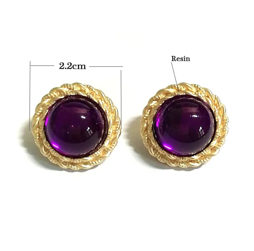 Женские серьги CSxjd Винтажные с искусственным жемчугом цветные Серьги Клипсы из