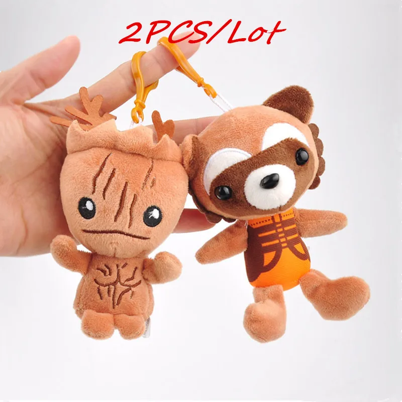 2PCS Galaxy small tree Grootted people Model Plush doll toys Stuffed Cartoon cute plush Children's birthday | Игрушки и хобби