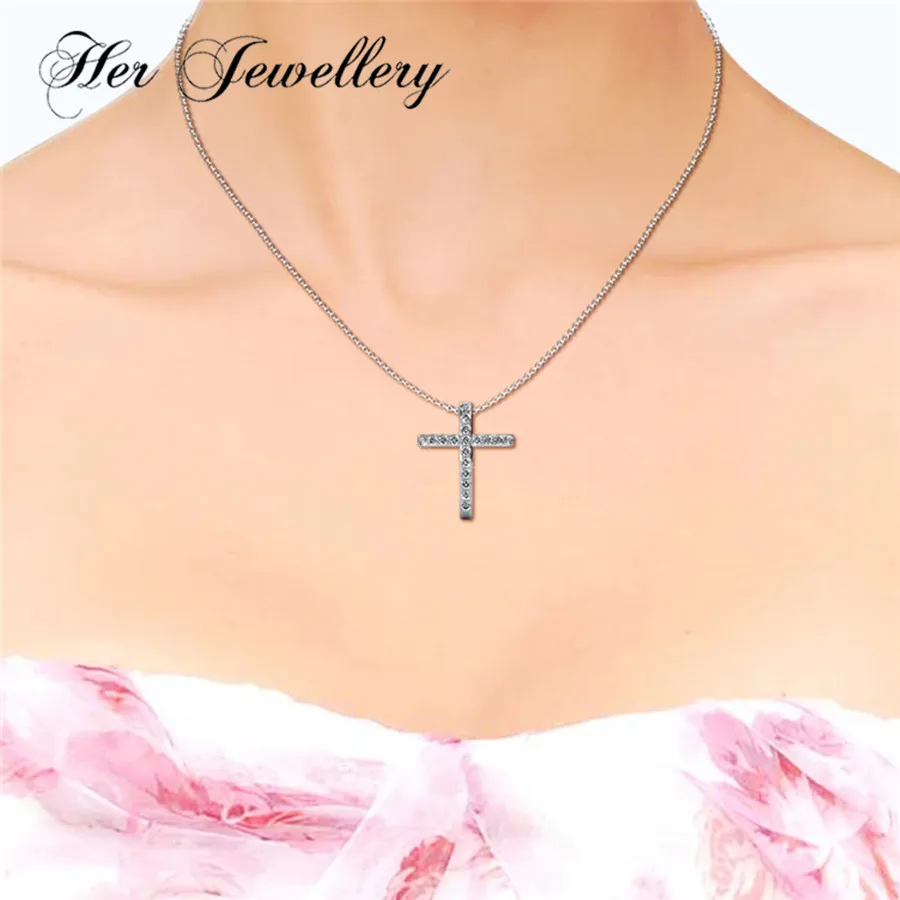 Her Jewellery подвеска в виде креста классическое ожерелье для мужчин и женщин