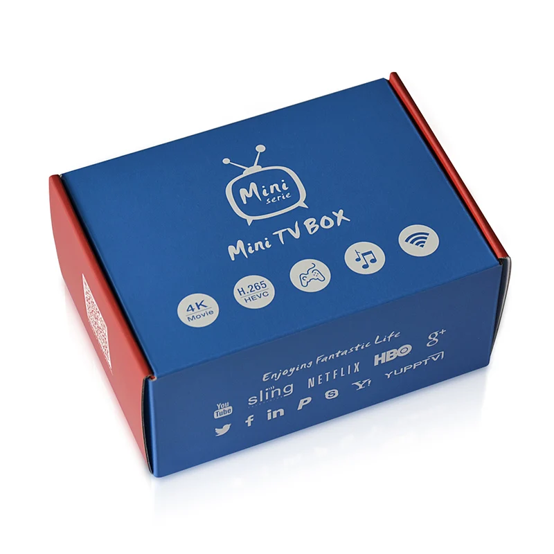 100% Подлинные МИНИ M8S 2 ГБ 8 s905 Amlogic Android 5.1 Quad core поддержка 4 К H.265 BT 4.0 100 Мбит/С LAN 2.4 Г