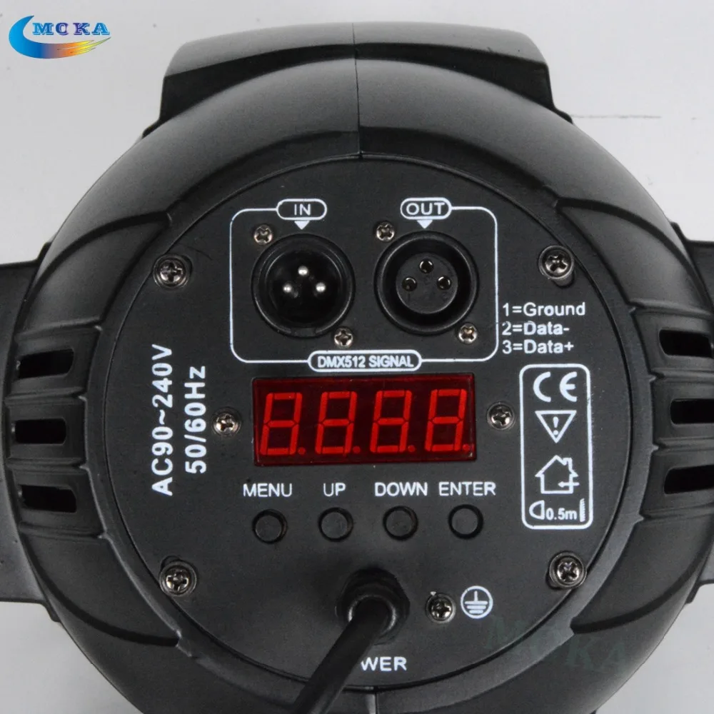 24*18 Вт 8 шт. светодиодные лампы RGBWAP DMX512 для сценического освещения ночного клуба DJ