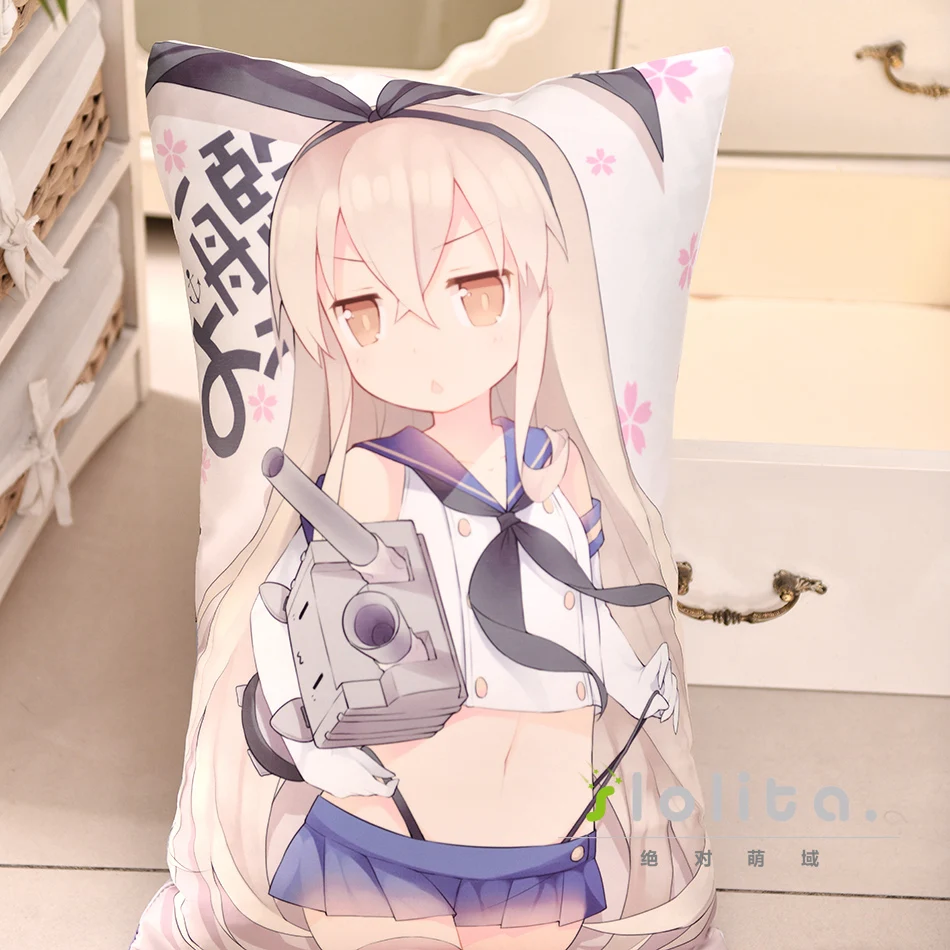 Подушка для обнимания в японском аниме кантай красивая декоративная подушка