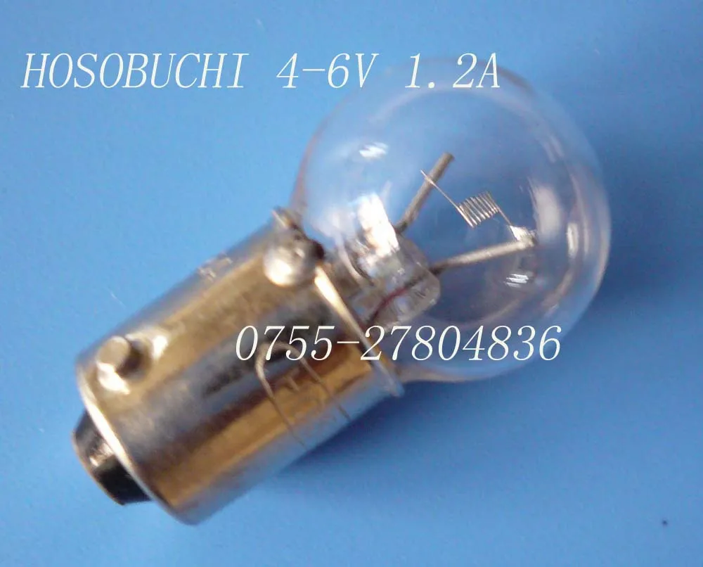 

Hosobuchi Scleroid Light Bulb 4-6v 1.2a