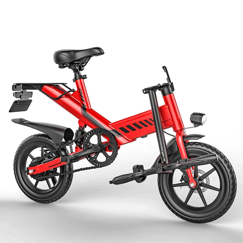 Y2 48V 7.5Ah Smart E Bike 400W Складная задняя подвеска дисковый тормоз Mini складной
