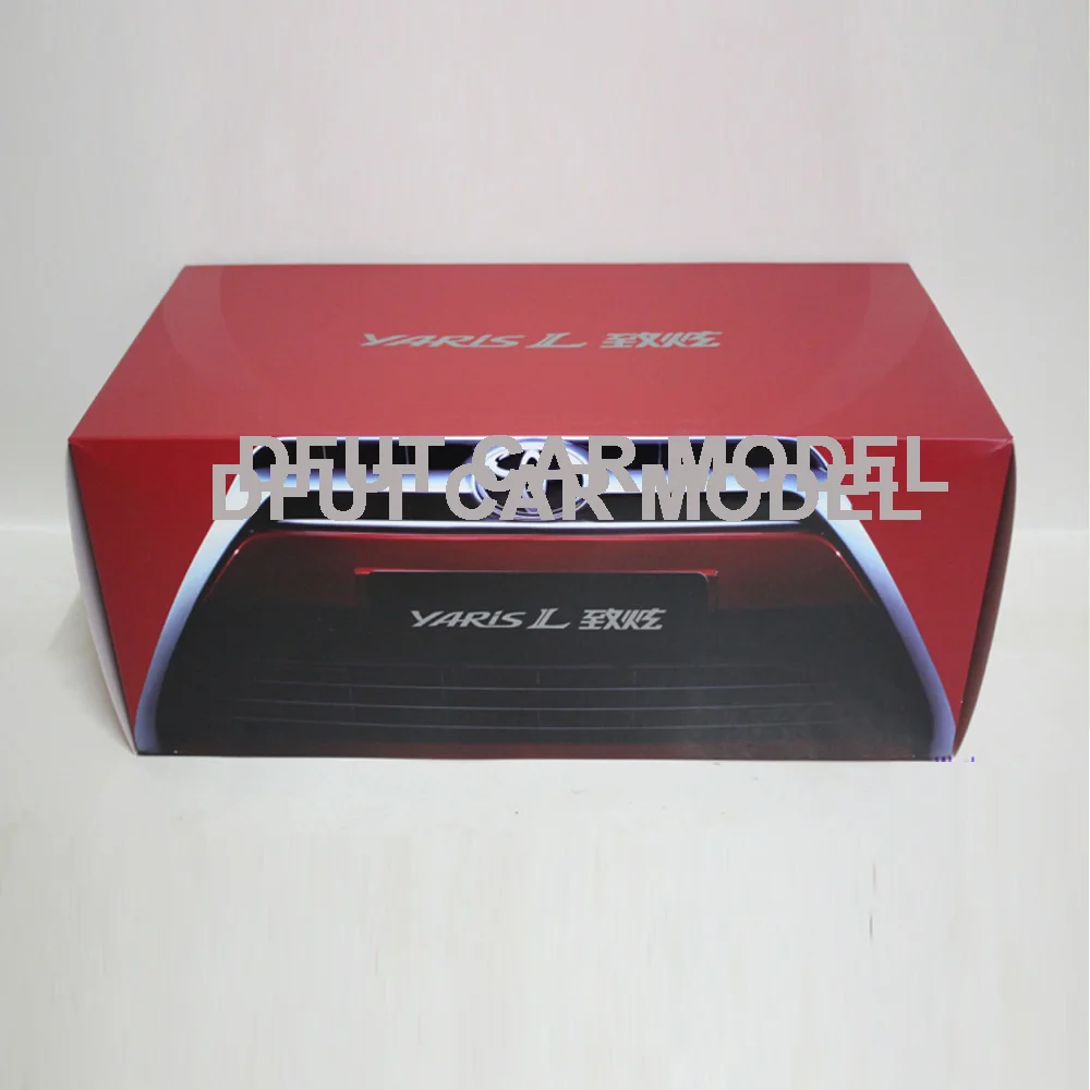 1:18 игрушечные автомобили из сплава YARiS L Series модель автомобиля детские
