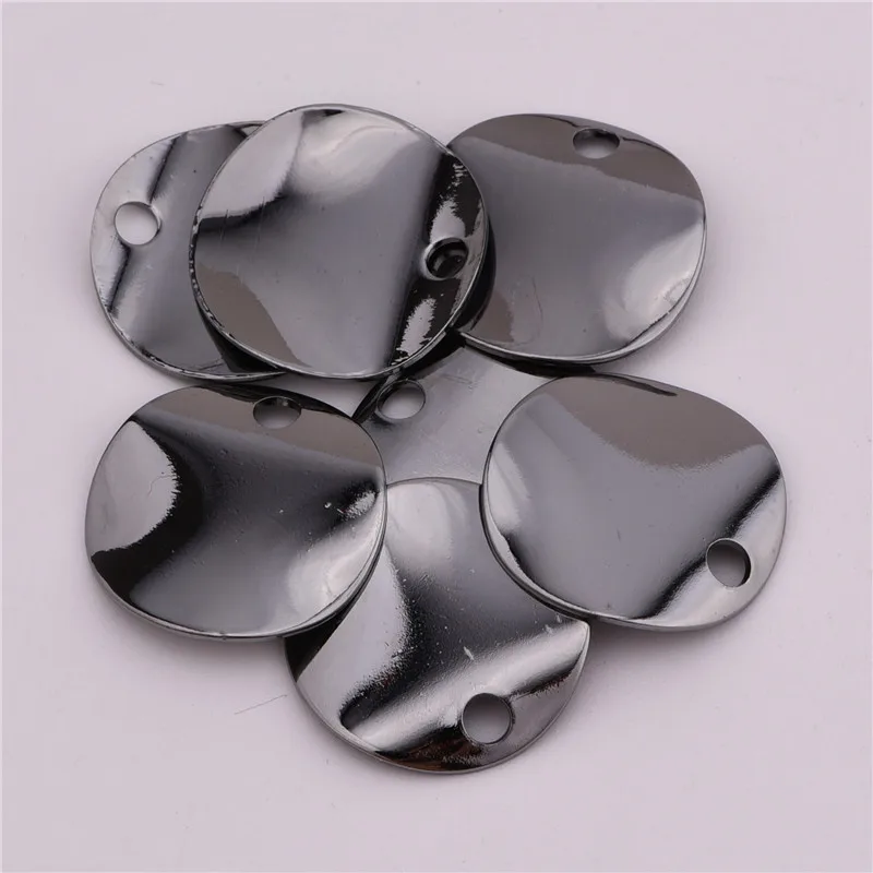 Круглые Подвески для ожерелья ювелирных изделий сделай сам без рисунка из меди 20