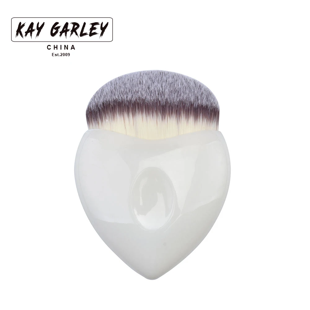 KJL в форме сердца Фонд Кисть искусственного волокна|foundation brush|brush fiberbrush brush |
