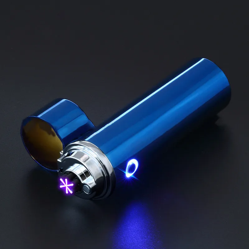 6 Дизайн 6 дуговая Зажигалка более мощная USB перезаряжаемая электрическая плазменная импульсная Зажигалка для дыма сигарет табачная трубка - Цвет: 6
