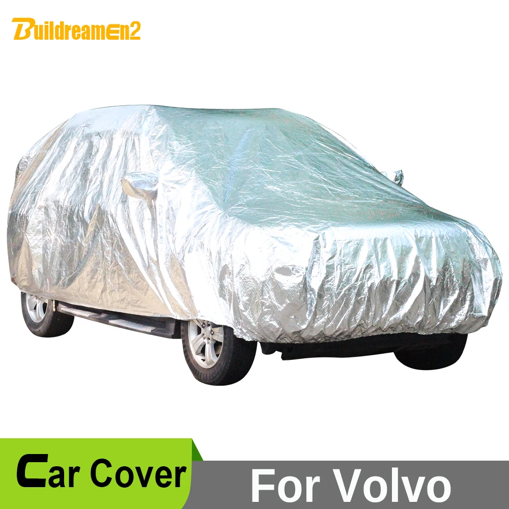 Buildreamen2 для Volvo XC60 XC90 V60 XC70 полный автомобильный чехол водонепроницаемый