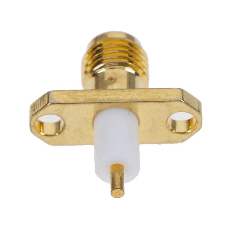 Горячая продажа SMA гнездо шасси PTFE w/2 отверстия Фланцевая панель RF разъем 1