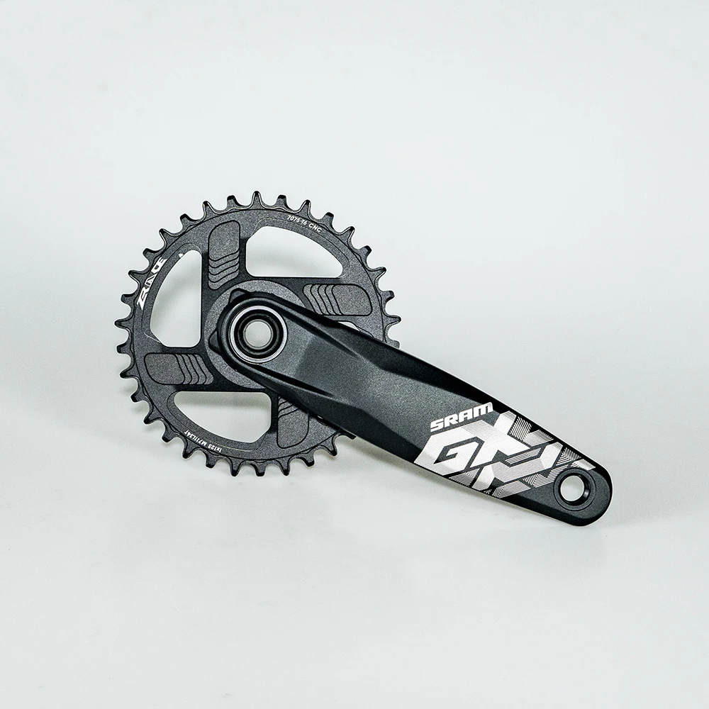 ZRACE 1x10 s/11 s/12 s Chainring, 7075AL Vickers-твердость 21, смещение 6 мм, узкий широкий MTB Chainwheel, SRAM прямое Крепление кривошипа
